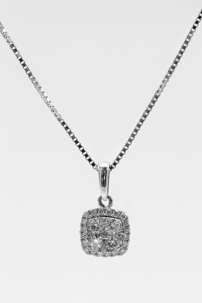 Silver Heart Pendant Necklace