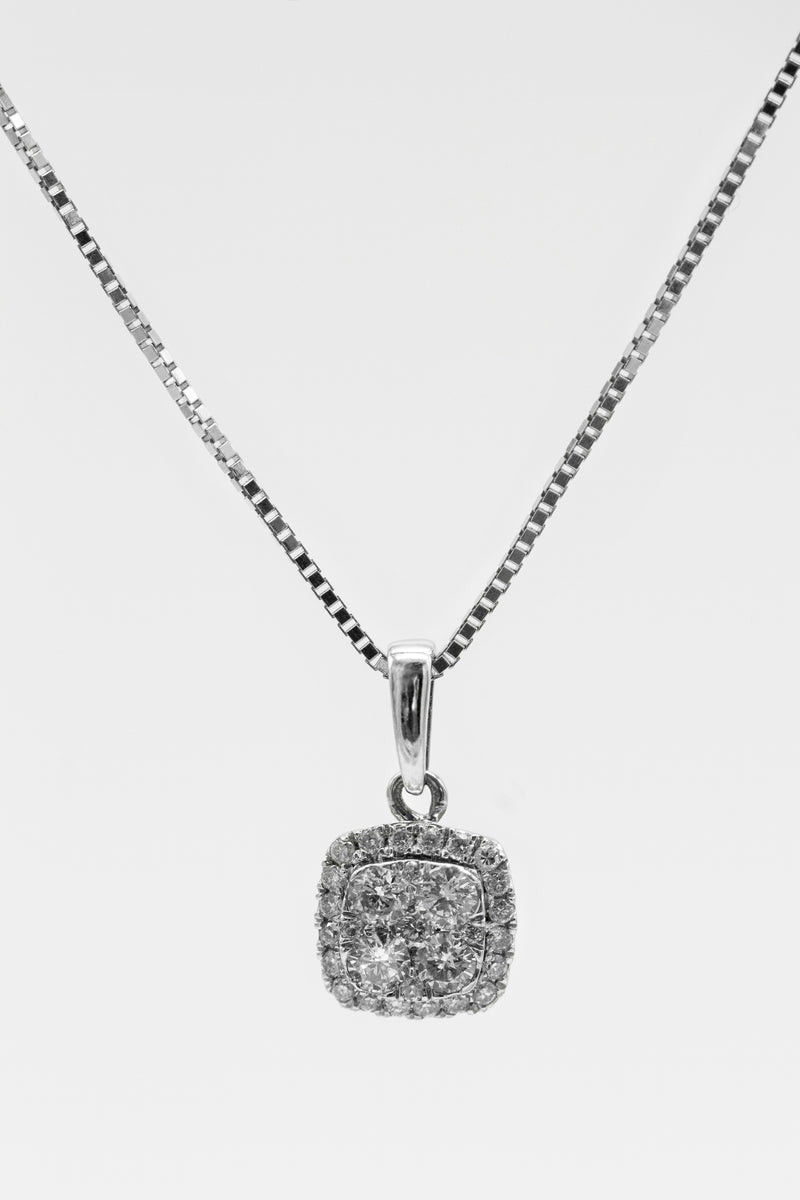 Silver Heart Pendant Necklace